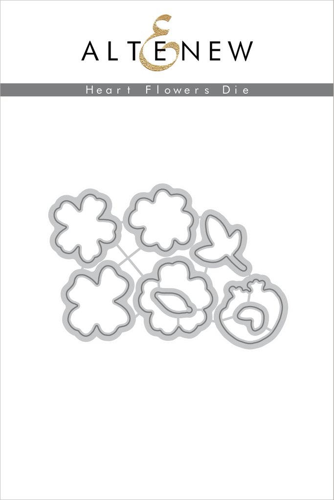 Altenew - Heart Flowers Die Set