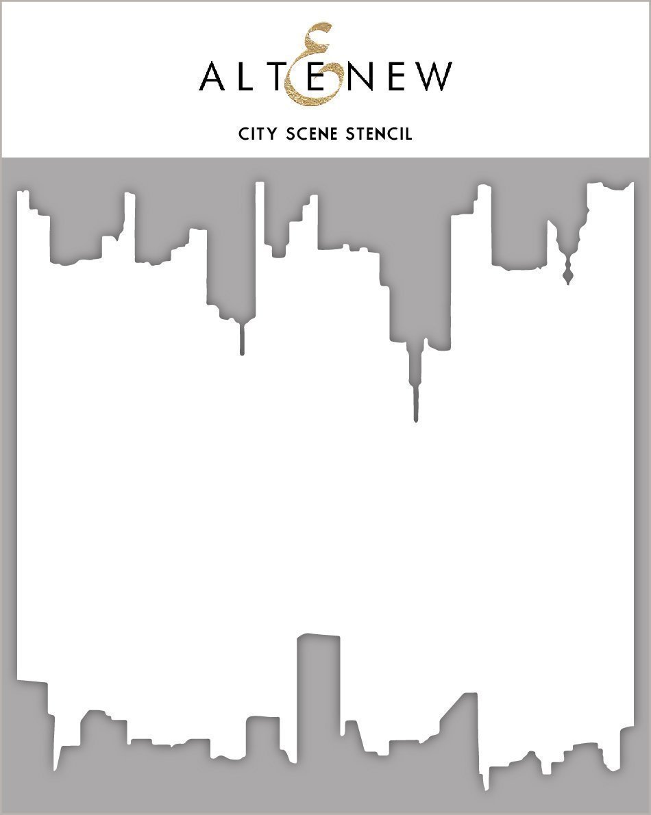 Altenew - City Scene Stencil