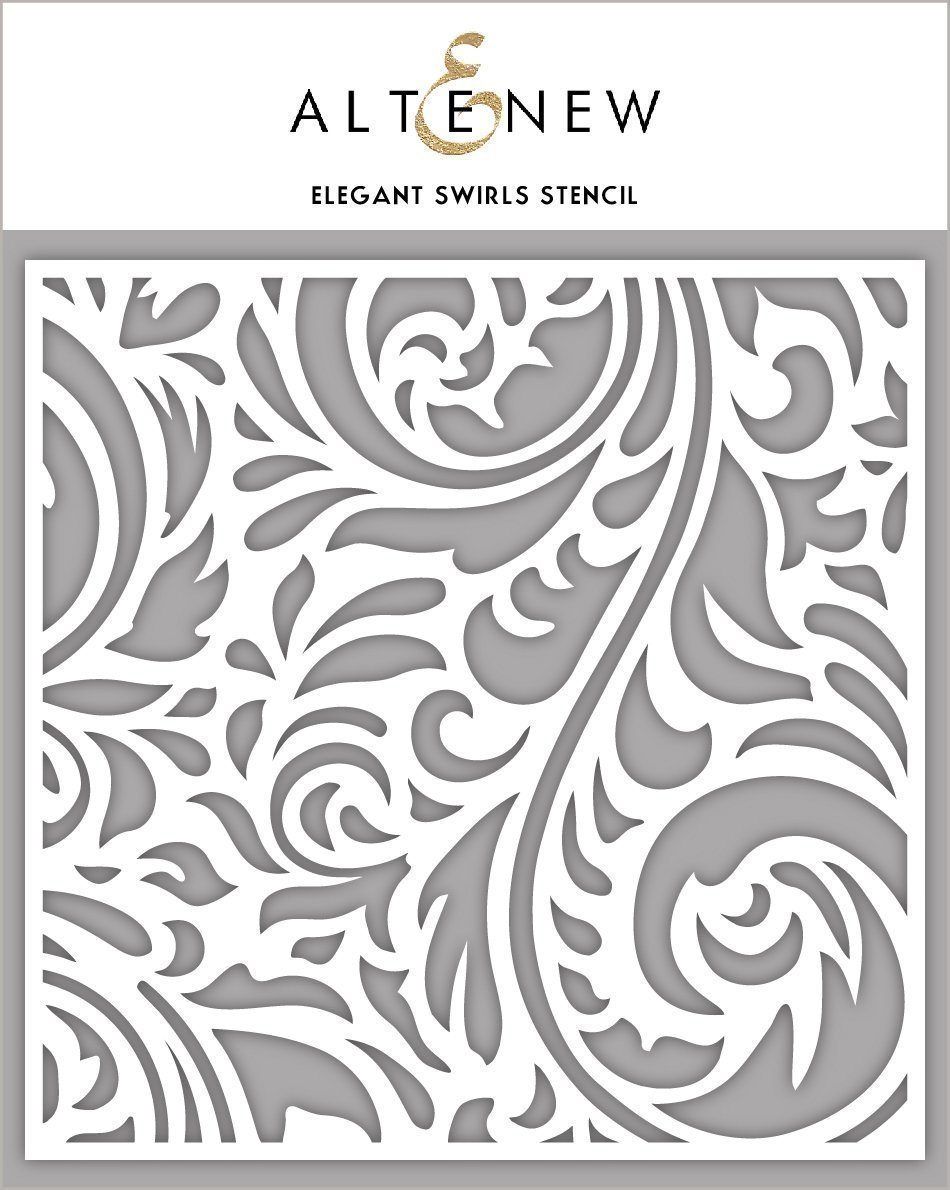 Altenew - Elegant Swirls Stencil