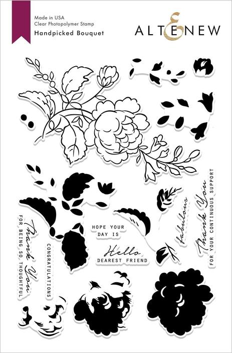 Altenew - Handpicked Bouquet Stamp Set