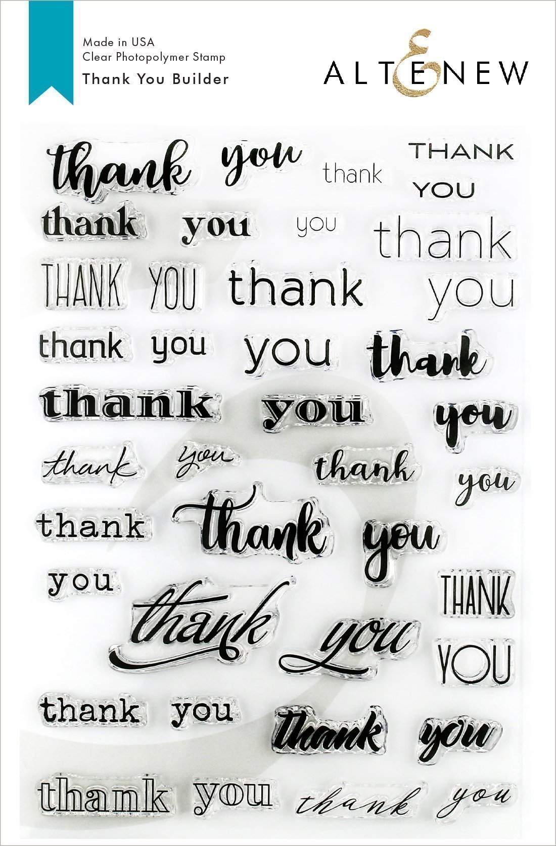 Altenew - Thank You Builder Stamp Set