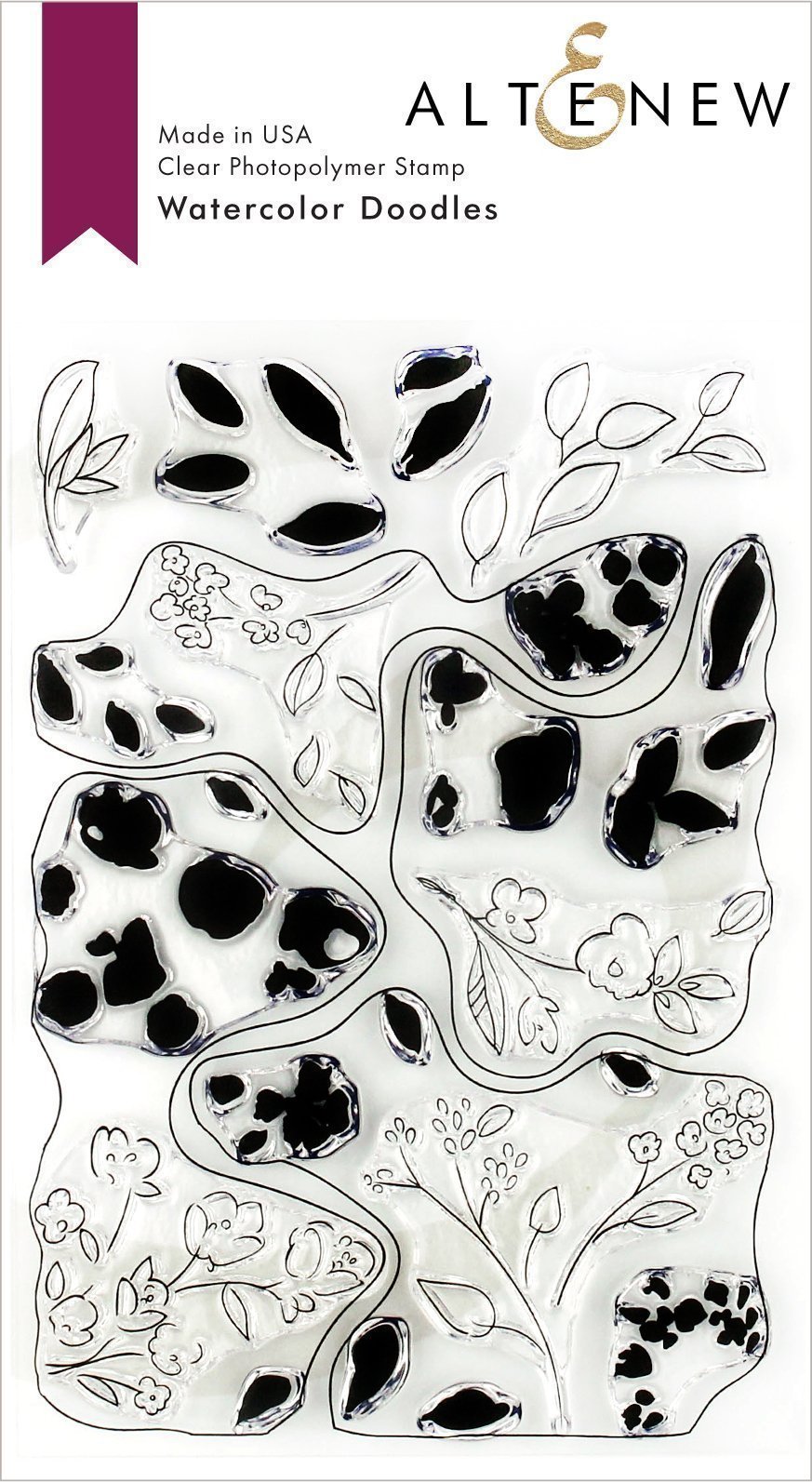 Altenew - Watercolor Doodles Stamp Set