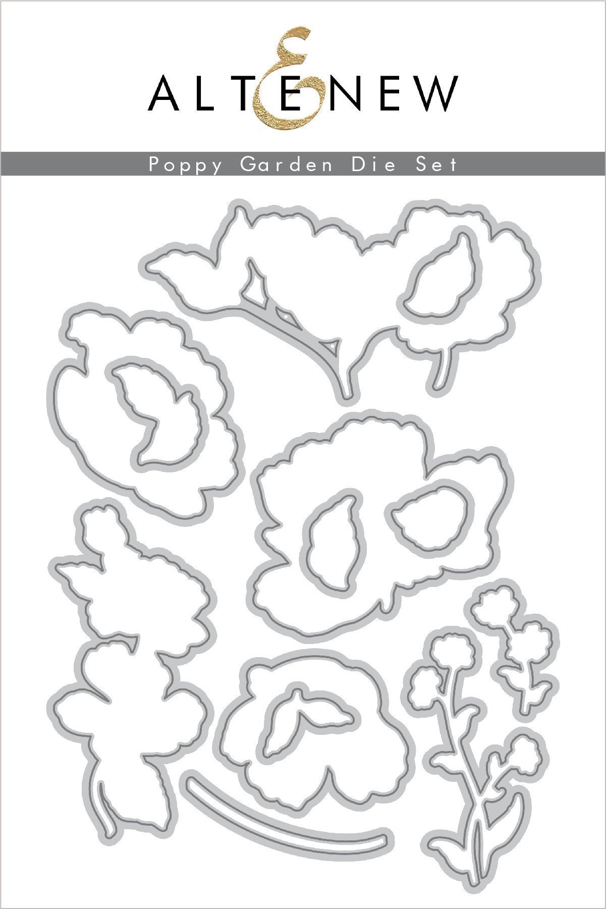Altenew - Poppy Garden Die Set
