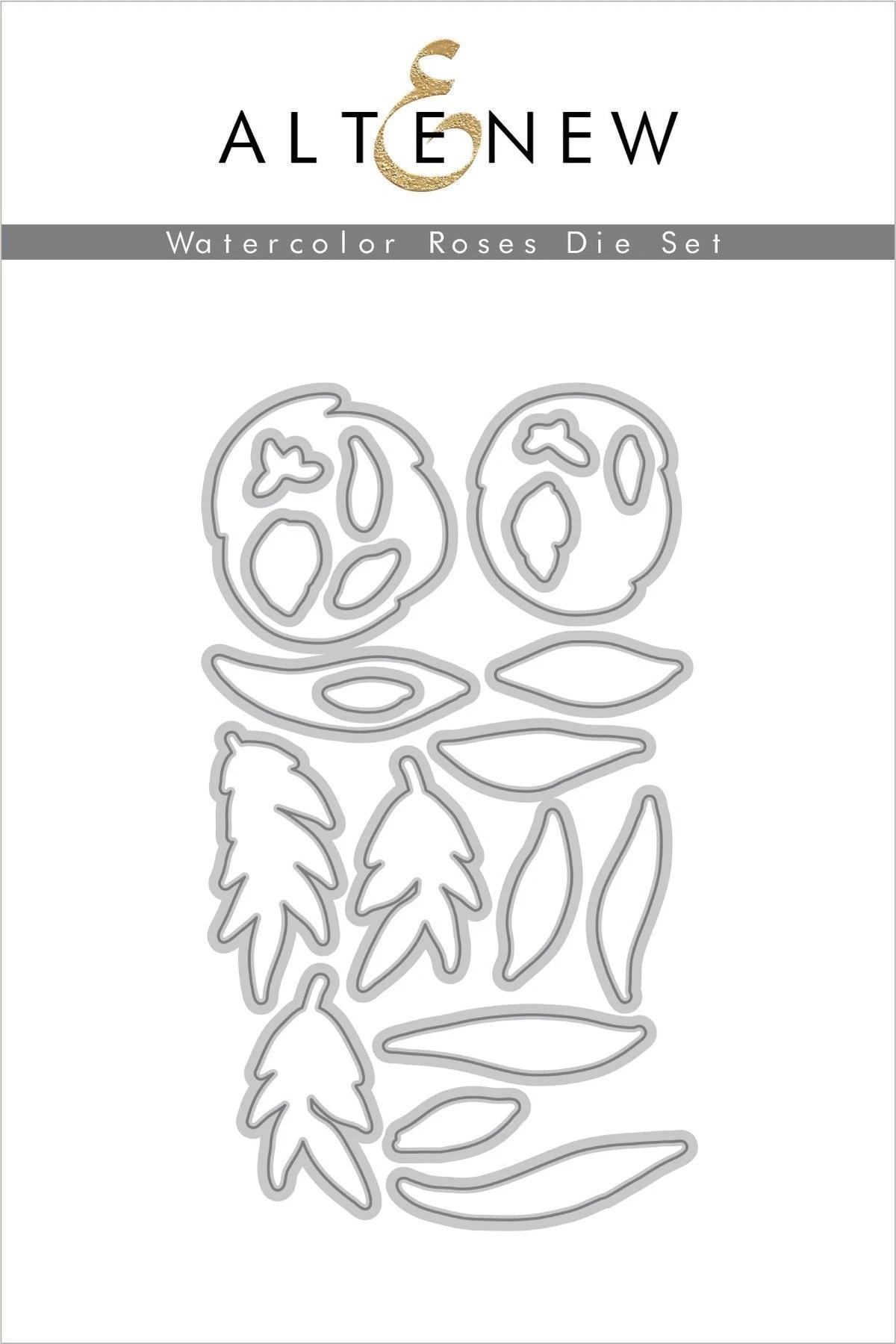 Altenew - Watercolor Roses Die Set
