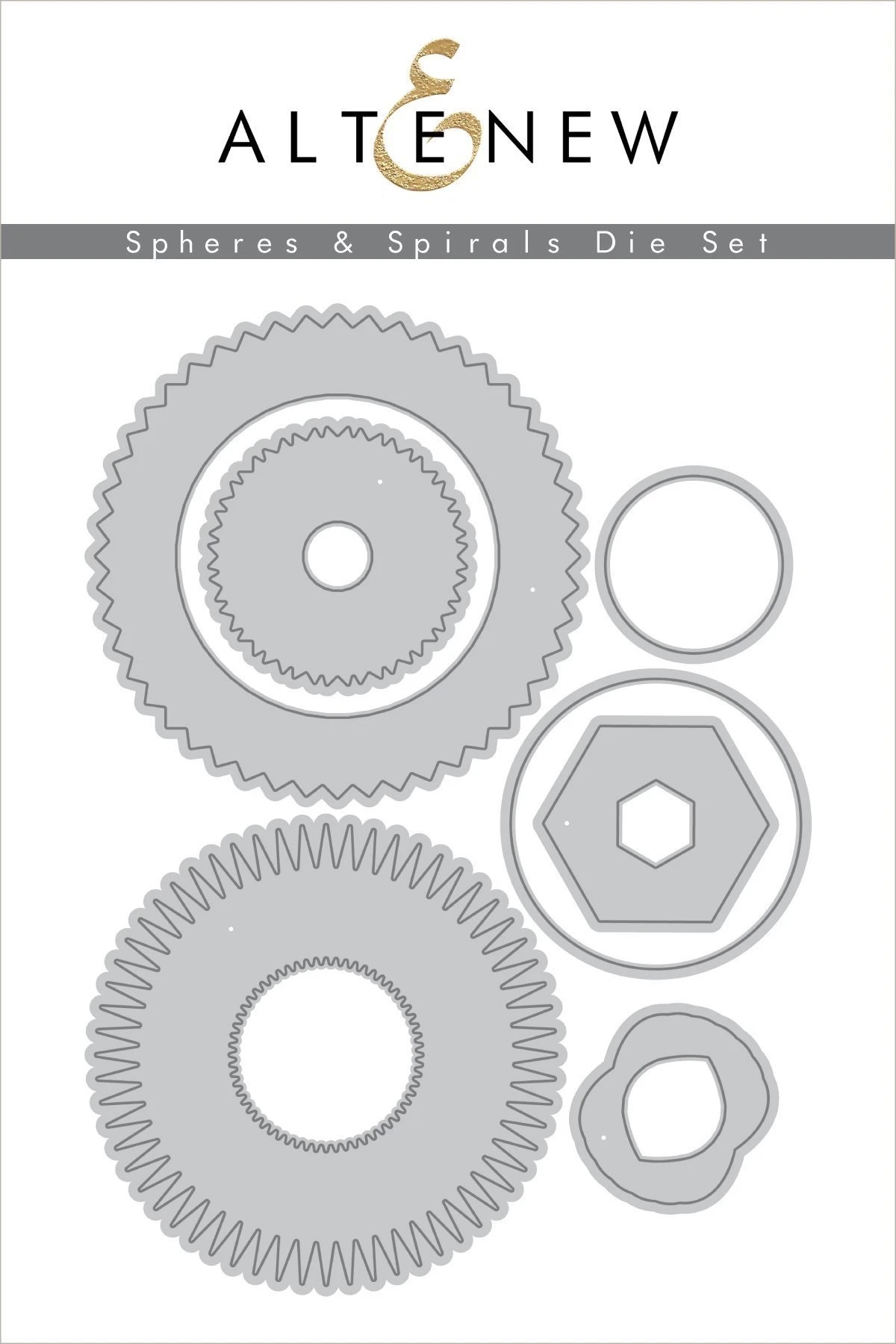 Altenew - Spheres & Spirals Die Set