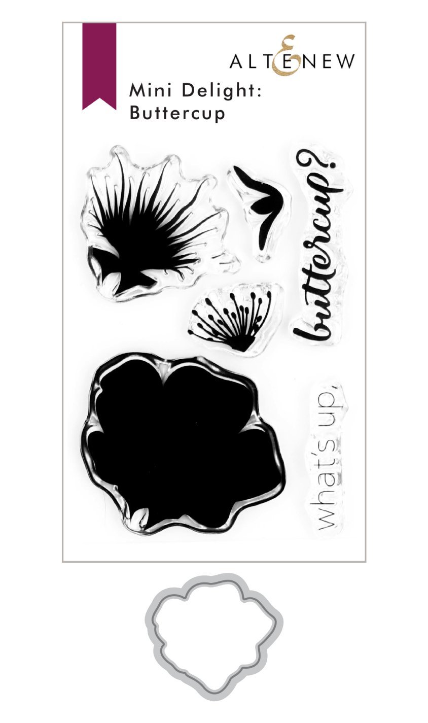 Altenew - Mini Delight: Buttercup Stamp & Die Set