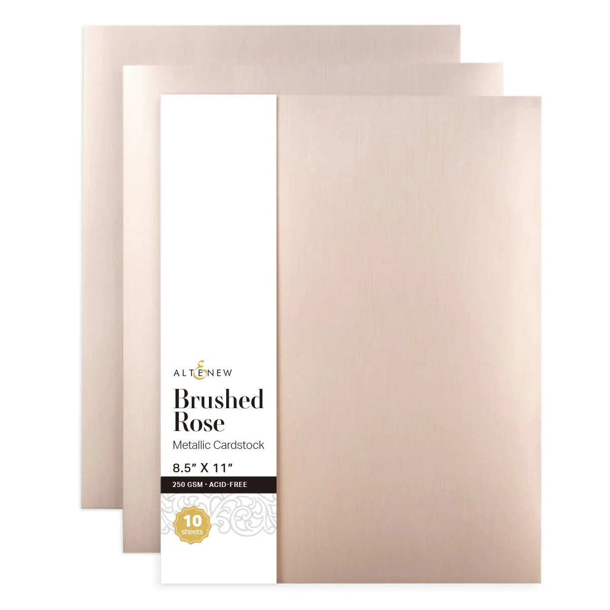 Altenew - Brushed Rose Metallic Cardstock (10 sheets/set)