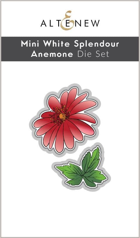 Altenew - Mini White Splendour Anemone Die Set