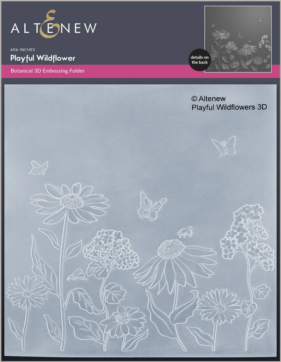 Altenew - Playful Wildflower - Embossing Folder