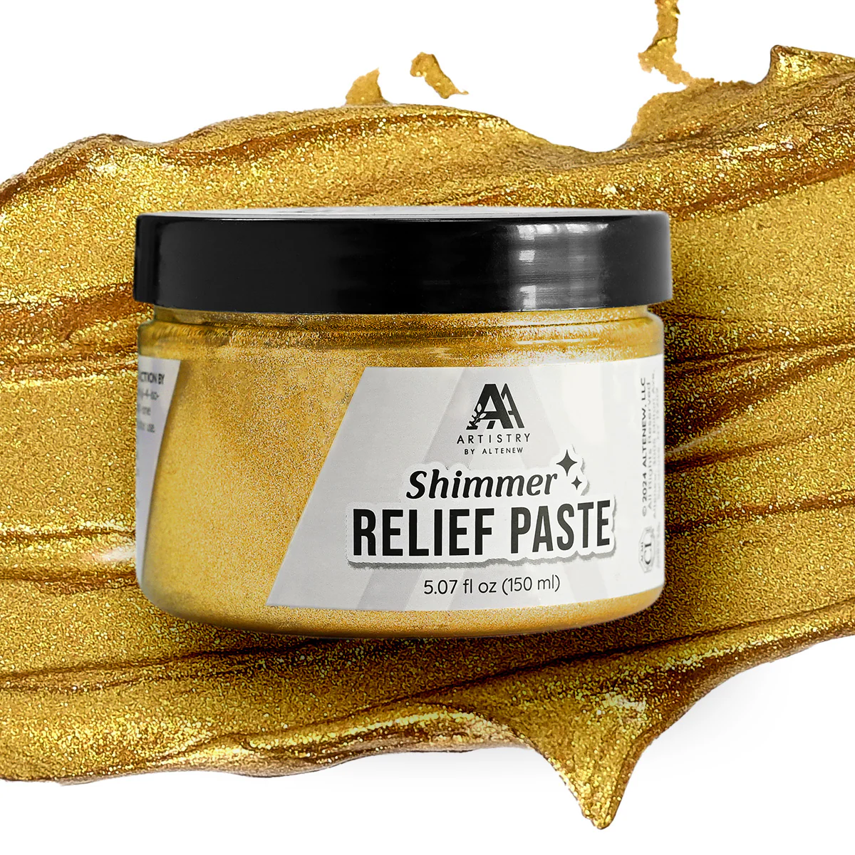 Altenew - Shimmer Relief Paste - Mayan Gold