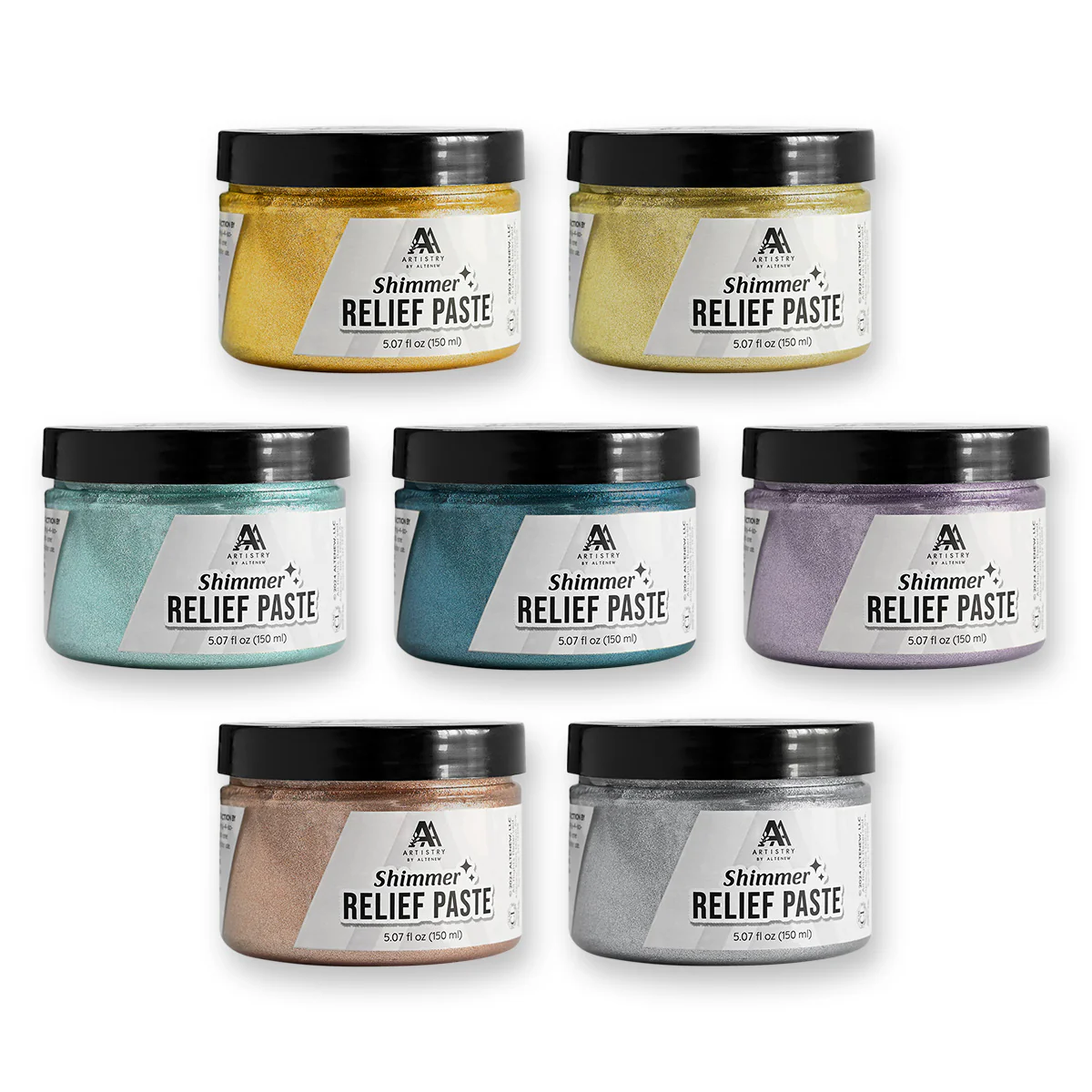 Altenew - Gilded Elegance Shimmer Relief Paste Bundle
