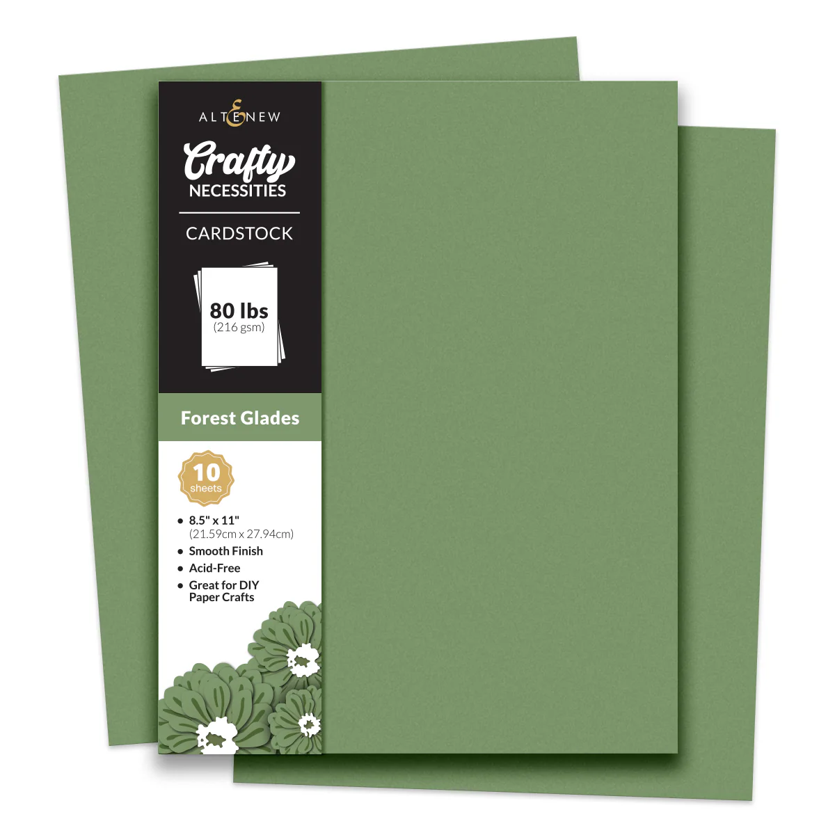 Altenew - Crafty Necessities: Forest Glades Cardstock (10 sheets/set)