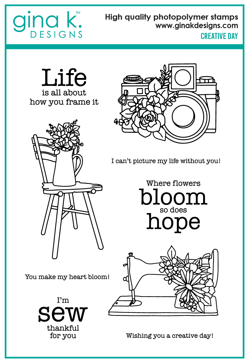 Gina K Designs - Creative Day - STAMPS