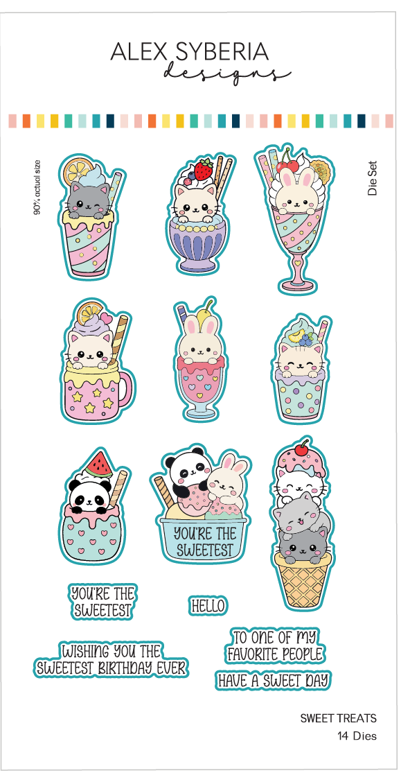 **NEW* - Alex Syberia Designs - Sweet Treats Die Set