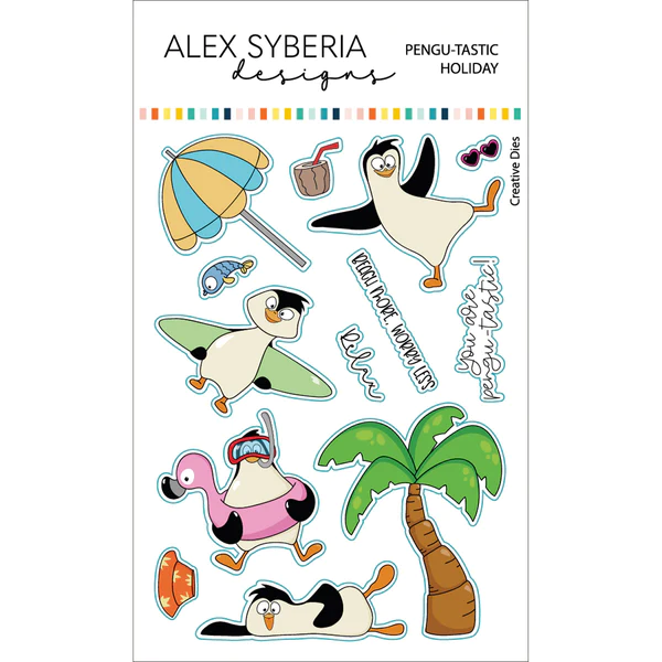 Alex Syberia Designs - Pengu-tastic Holiday Die Set