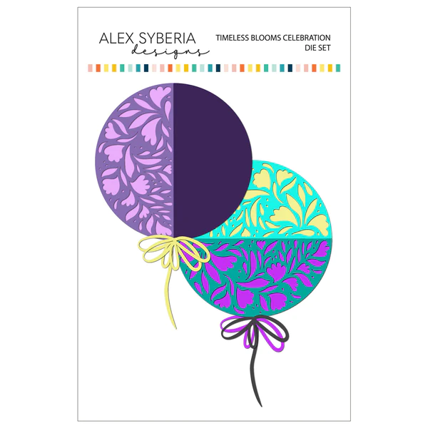 Alex Syberia Designs - Timeless Blooms Celebration Die Set