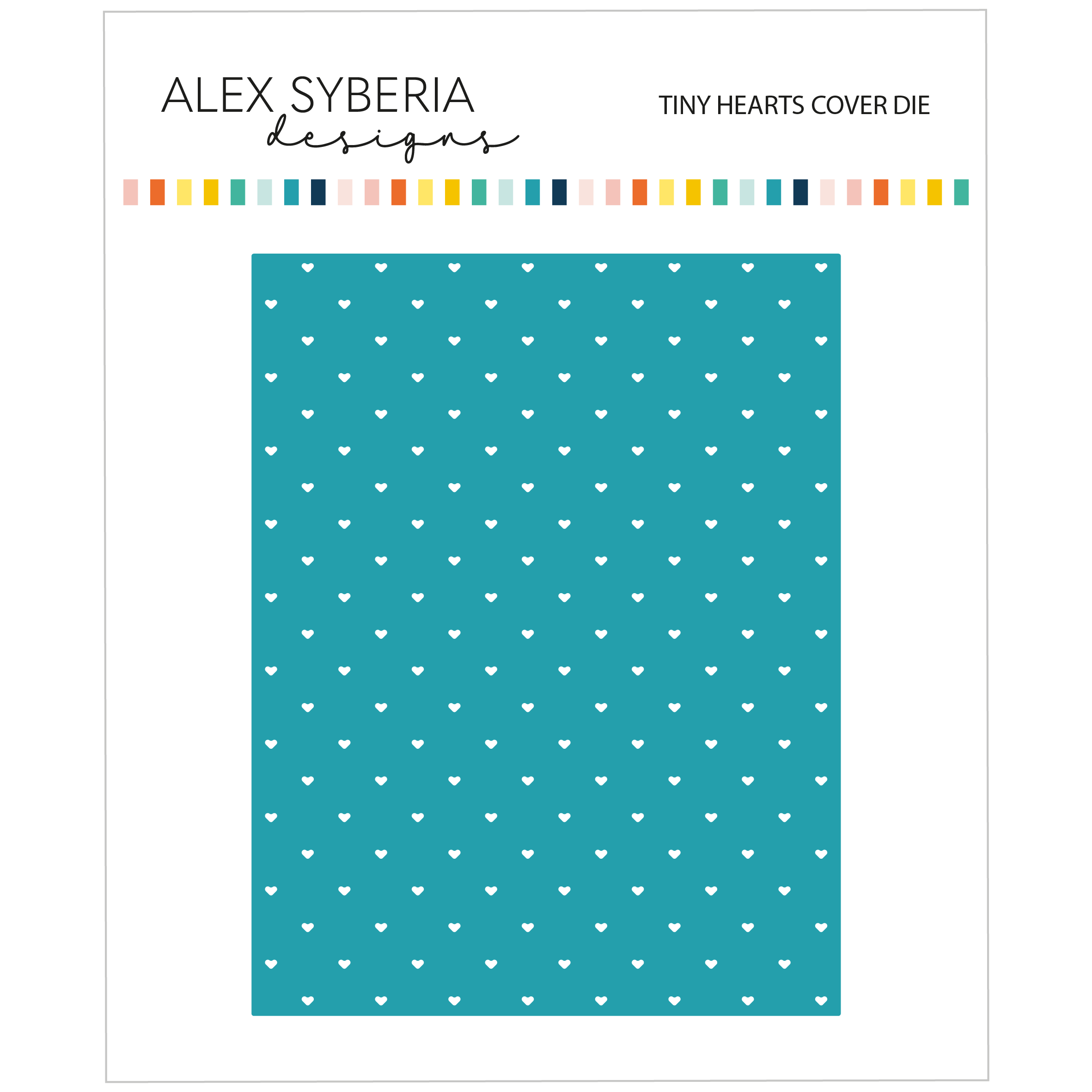 Alex Syberia Designs - Tiny Hearts Cover Die