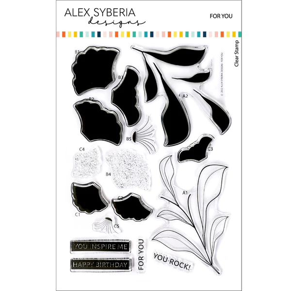 Alex Syberia Designs - For You Stamp Set 6*8