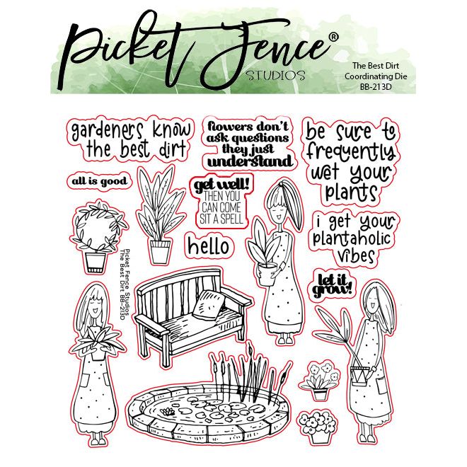 Picket Fence - The Best Dirt Coordinating Die