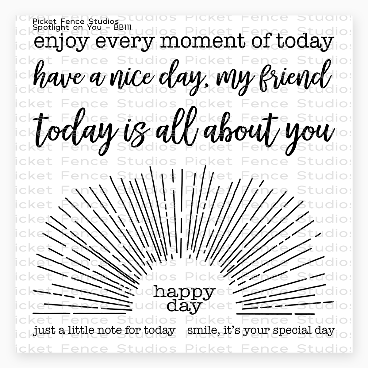 Picket Fence Studios - Spotlight On You