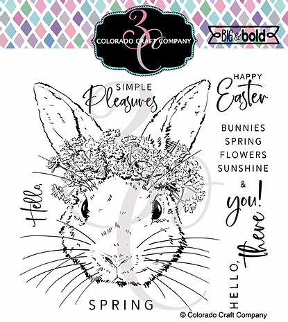 Colorado Craft Company - Big & Bold Hello Bunny