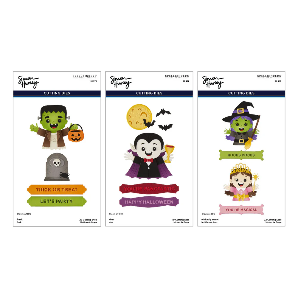 **NEW* - Spellbinders - Halloween Hugs Die Bundle by Simon Hurley