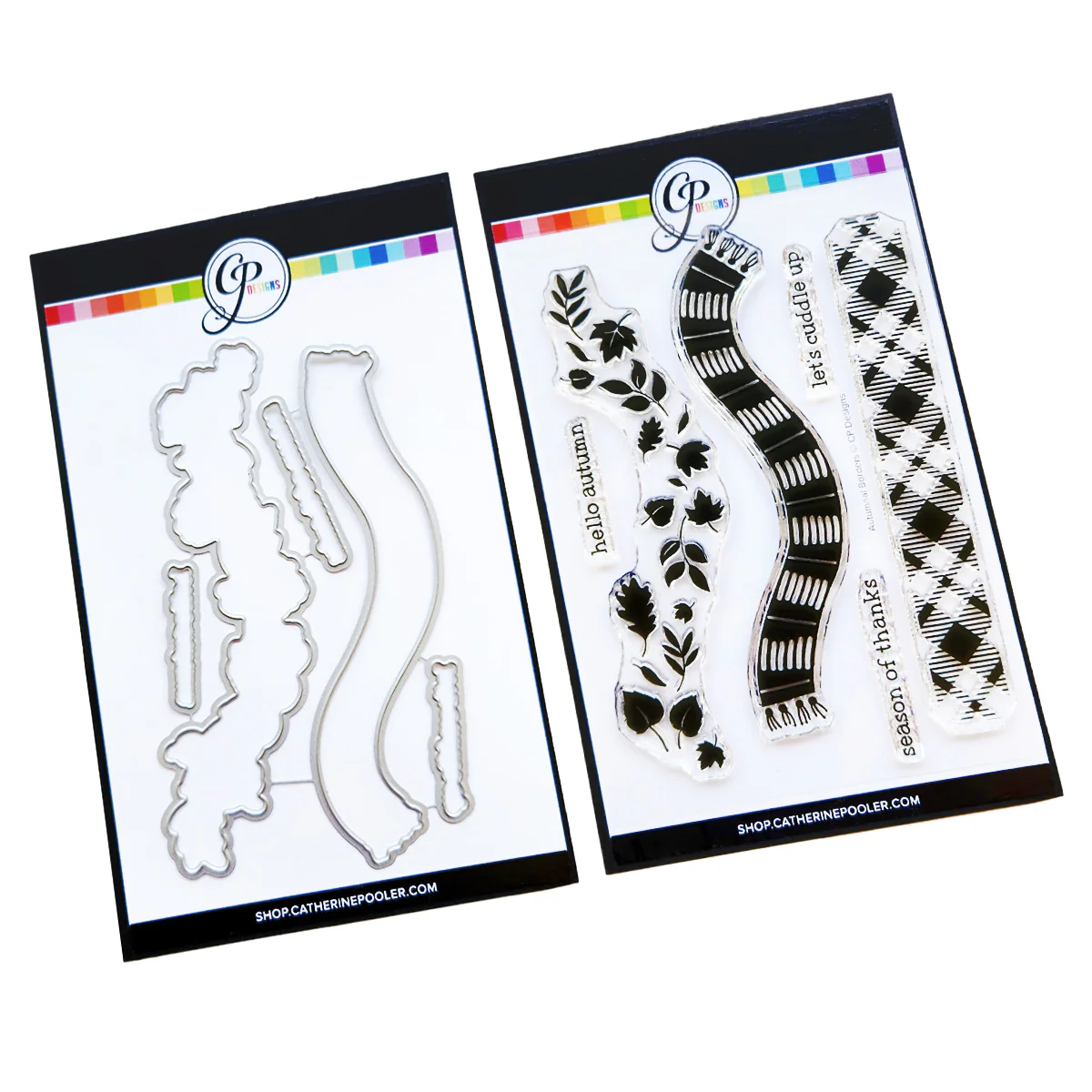 *NEW* - Catherine Pooler - Autumnal Borders Stamp & Die Bundle