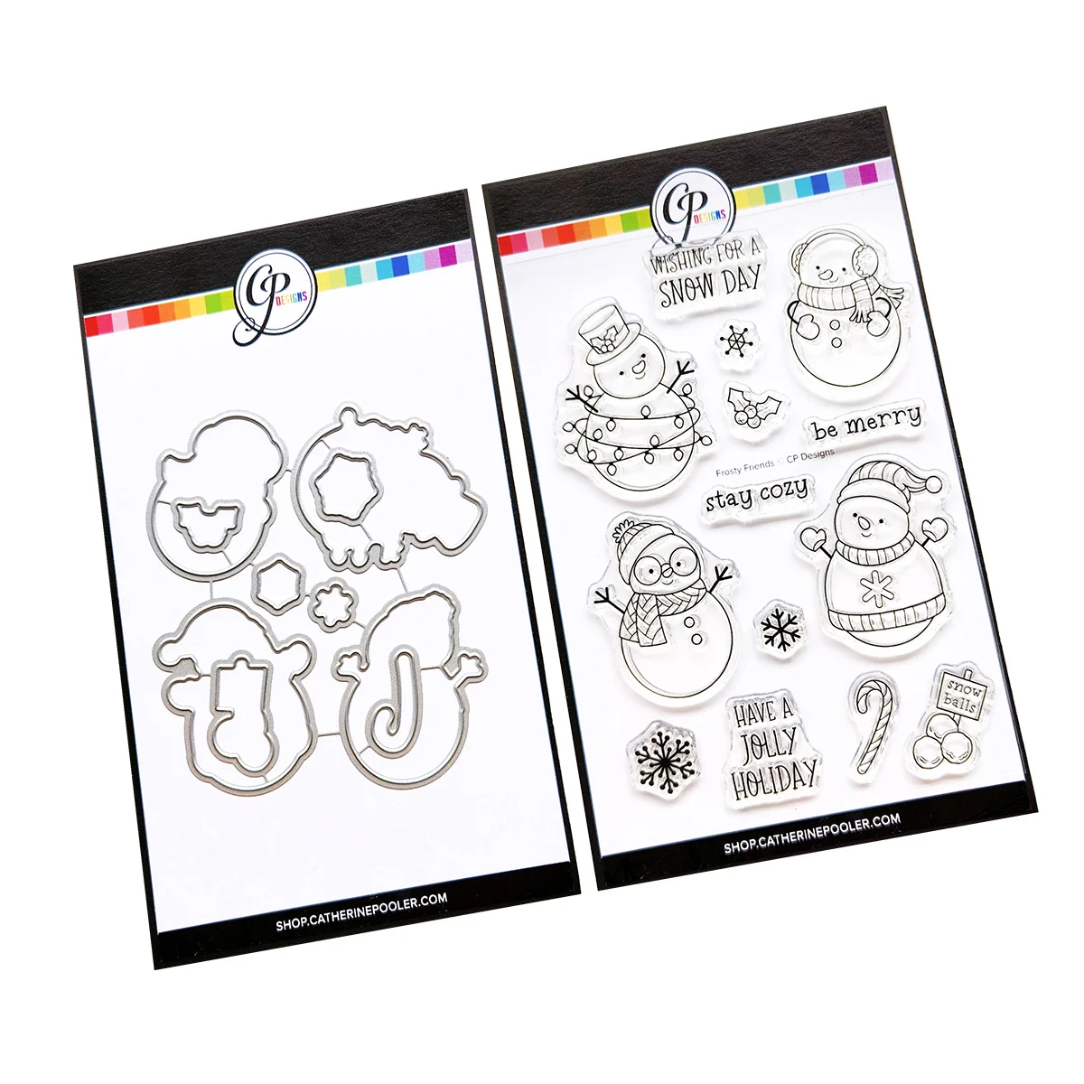 **NEW* - Catherine Pooler - Frosty Friends Stamp & Die Bundle