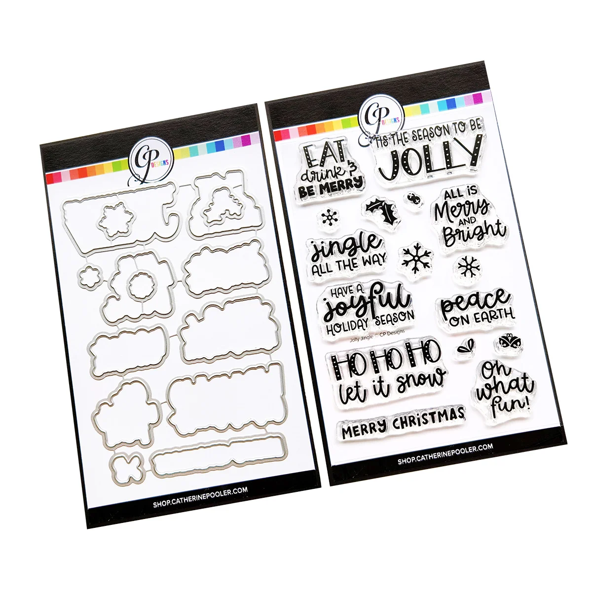 **NEW* - Catherine Pooler - Jolly Jingle Sentiments Stamp & Die Bundle