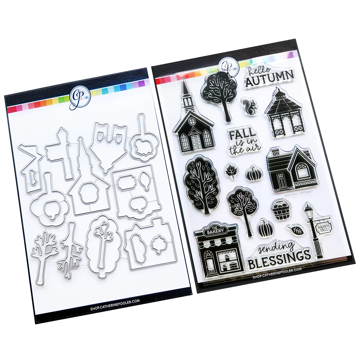 **NEW* - Catherine Pooler - Mitford Falls Stamp & Die Bundle