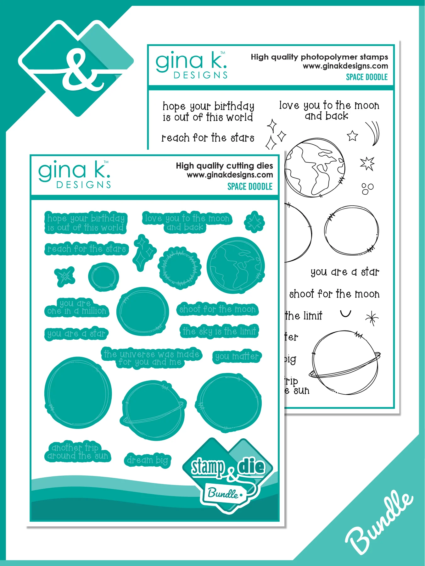 Gina K Designs - Space Doodle - BUNDLE