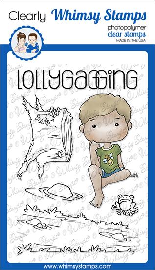 Whimsy Stamps - Polka Dot Pals Harley Clear Stamps