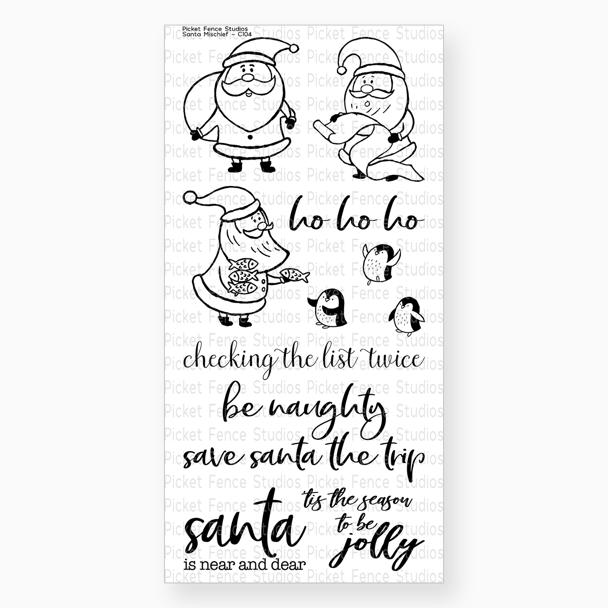 Picket Fence Studios - Santa's Mischief