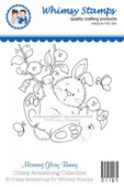 Whimsy Stamps - Morning Glory Bunny - Crissy Armstrong Collection