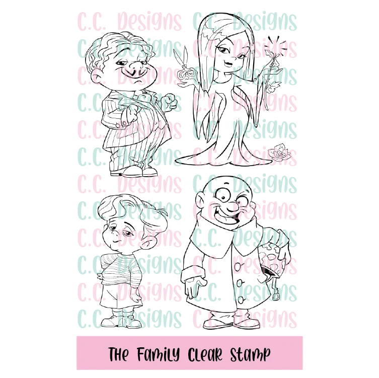 CC Designs - The Family Clear Stamp Set