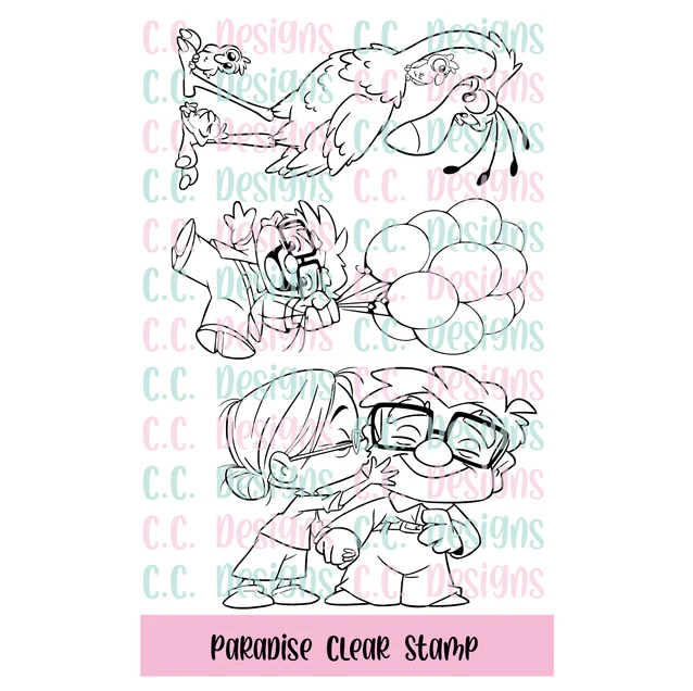 **NEW* - CC Designs - Paradise Clear Stamp Set