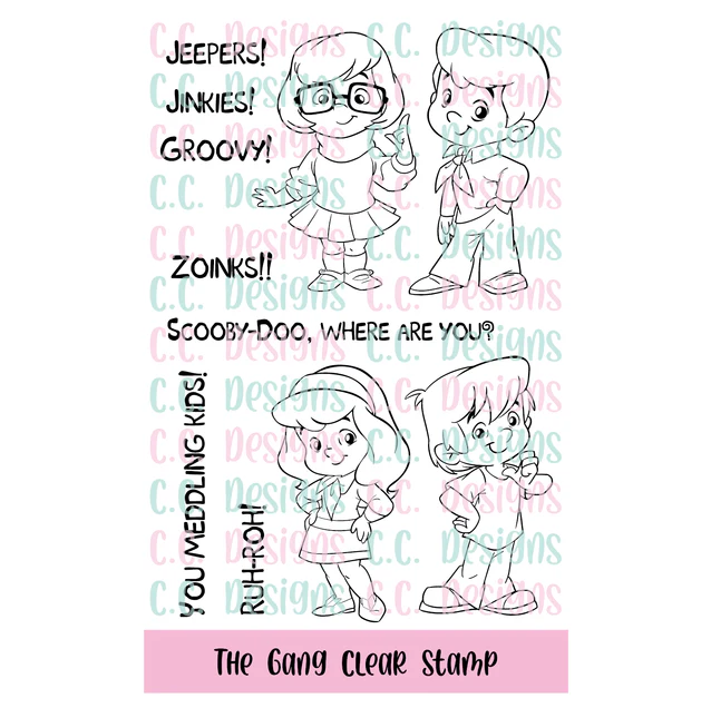 CC Designs - The Gang Clear Stamp Set