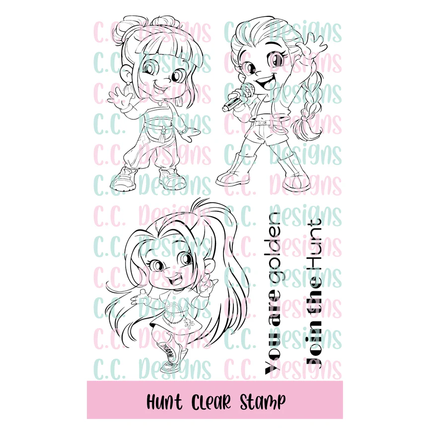 **NEW* - CC Designs - Hunt Clear Stamp Set