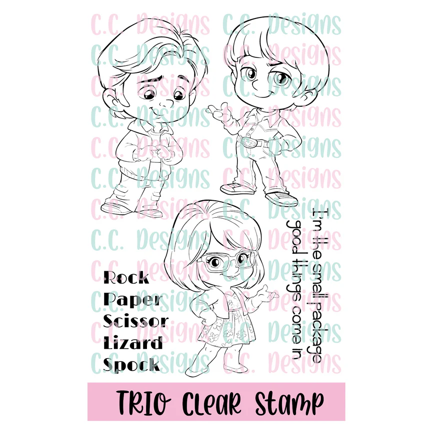 **NEW* - CC Designs - Trio Stamp Set