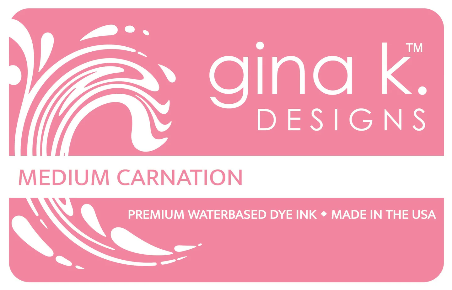 Gina K Designs - Carnation - Medium - INK PAD LAYERING