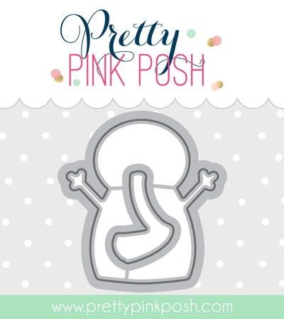 Pretty Pink Posh - Happy Snowman coordinating dies