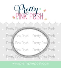 Pretty Pink Posh - Easter Eggs Coordinating Dies
