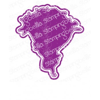 Stamping Bella - Teeny Tiny Townie with a Bouquet "cut it out" die