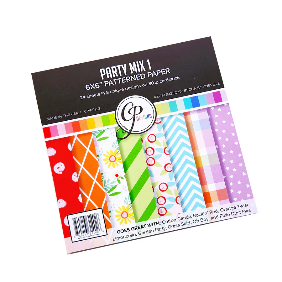 Catherine Pooler - Party Mix 1 Patterned Paper