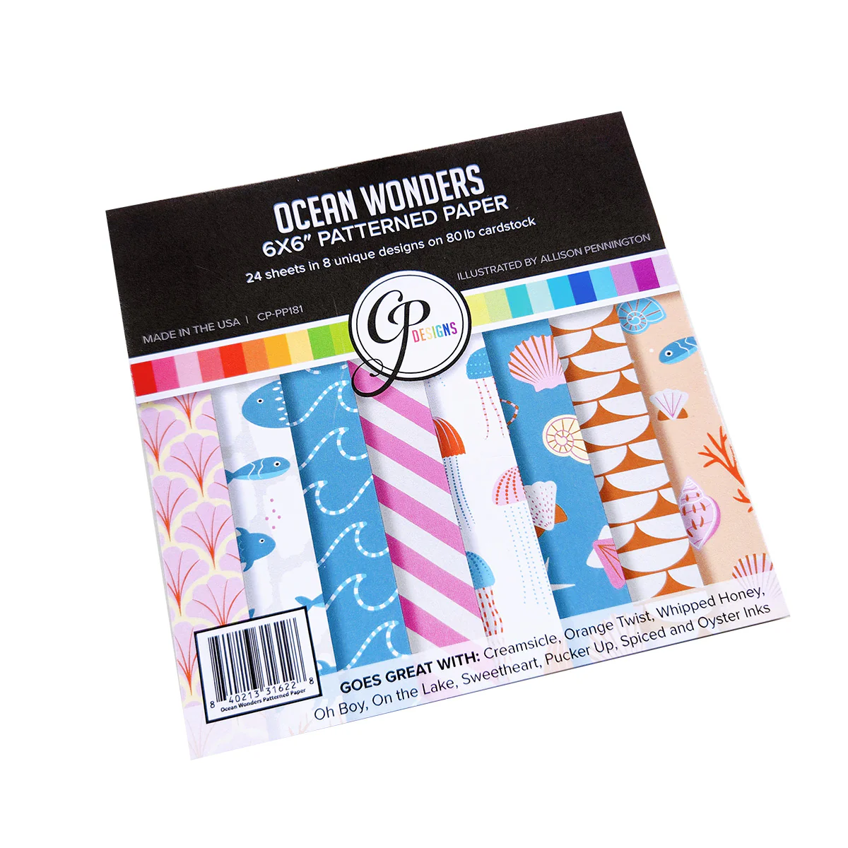 **NEW* - Catherine Pooler - Ocean Wonders Patterned Paper
