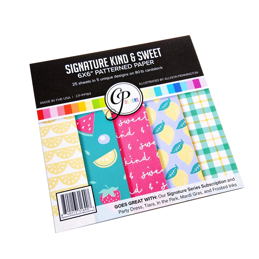 **NEW* - Catherine Pooler - Signature Kind & Sweet Patterned Paper