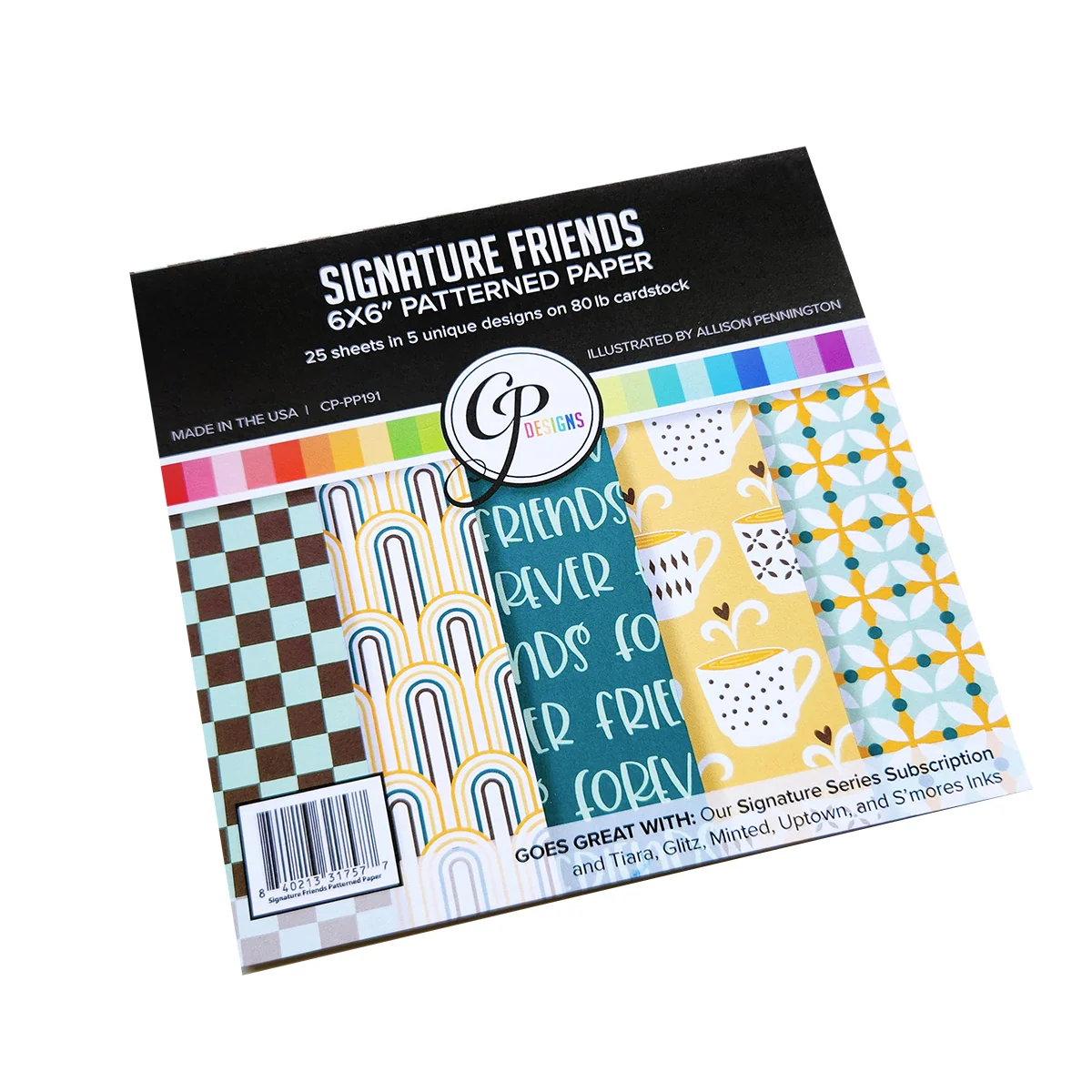 **NEW* - Catherine Pooler - Signature Friends Patterned Paper