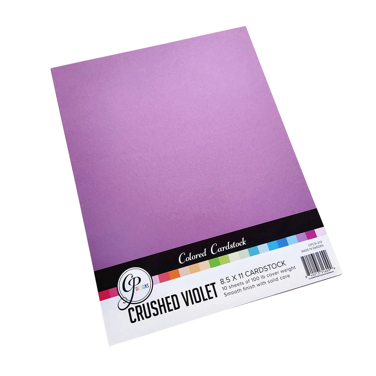**NEW* - Catherine Pooler - Crushed Violet Colored Cardstock