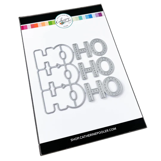 Catherine Pooler - Ho Ho Ho Word Die