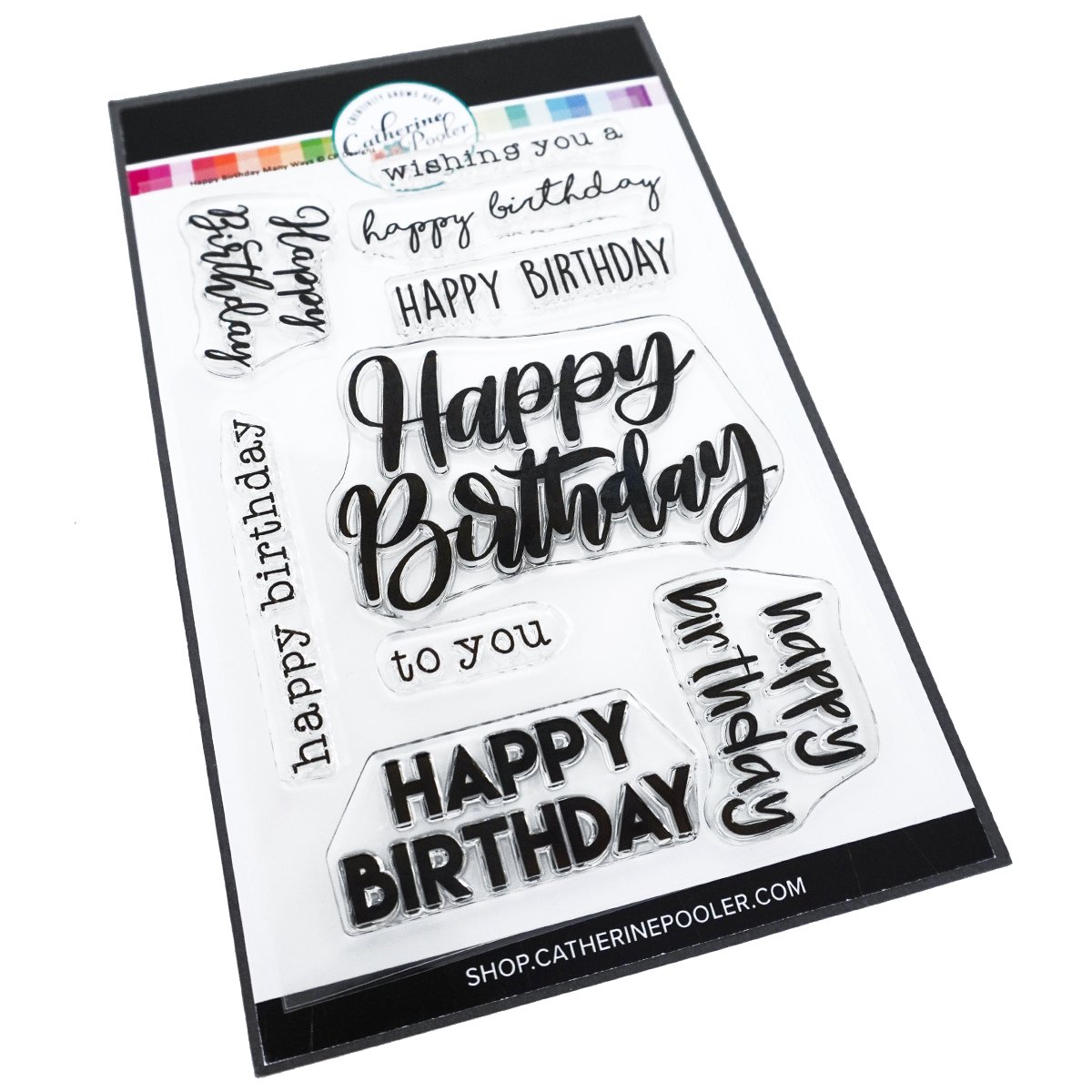 Catherine Pooler - Happy Birthday Many Ways Stamp Set